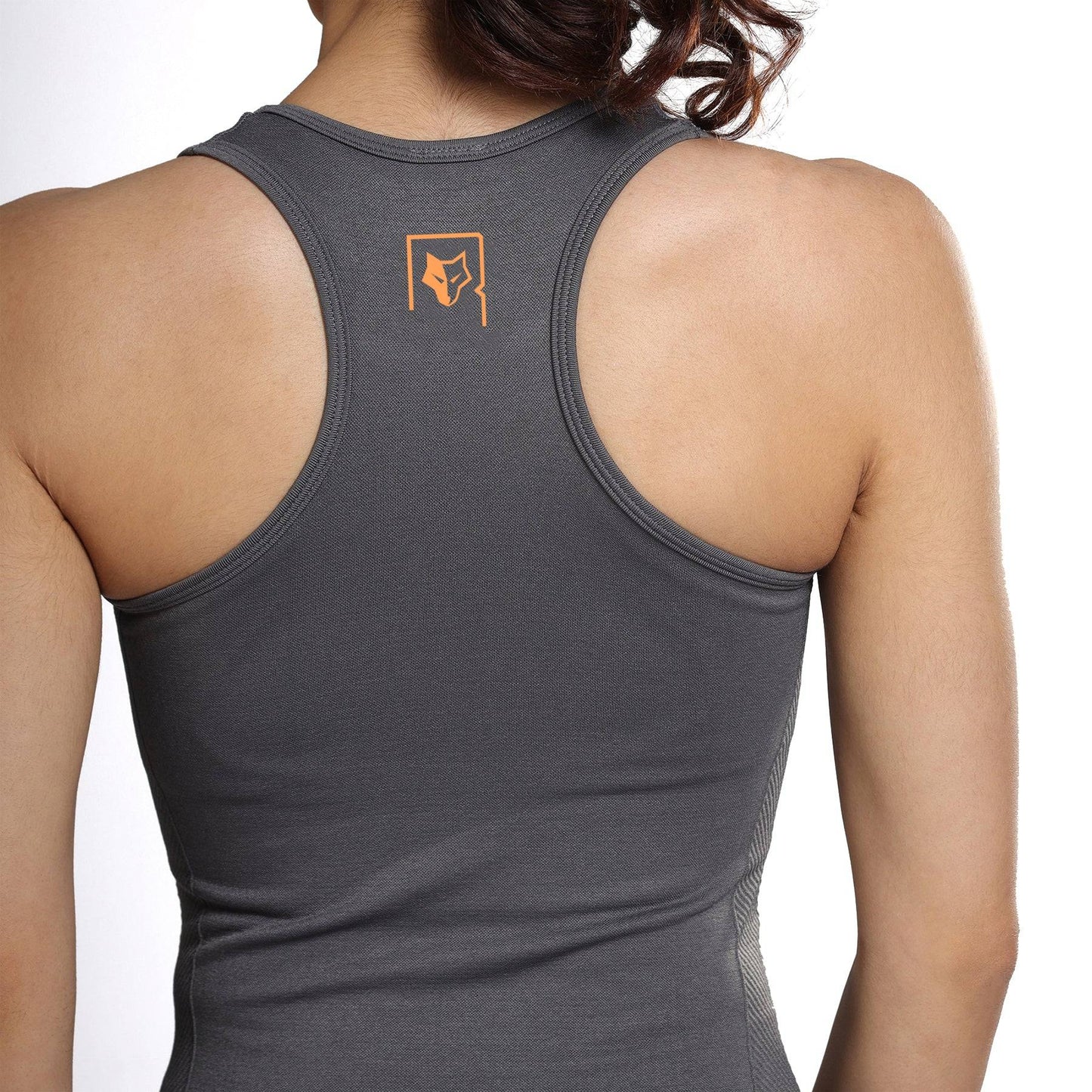 Luna Seamless Tank - Grey Stone