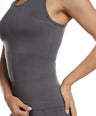 Luna Seamless Tank - Grey Stone
