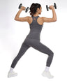 Luna Seamless Tank - Grey Stone