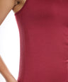 Luna Seamless Tank - Berry Red