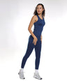 Luna Seamless Tank - Eclipse Blue