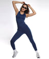 Luna Seamless Tank - Eclipse Blue