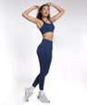 Nova Seamless Sculpt Leggings - Eclipse Blue