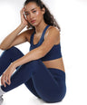 Nova Seamless Sculpt Leggings - Eclipse Blue