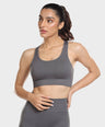 Astrid Performance Sports Bra - Grey Stone