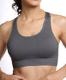 Astrid Performance Sports Bra - Grey Stone