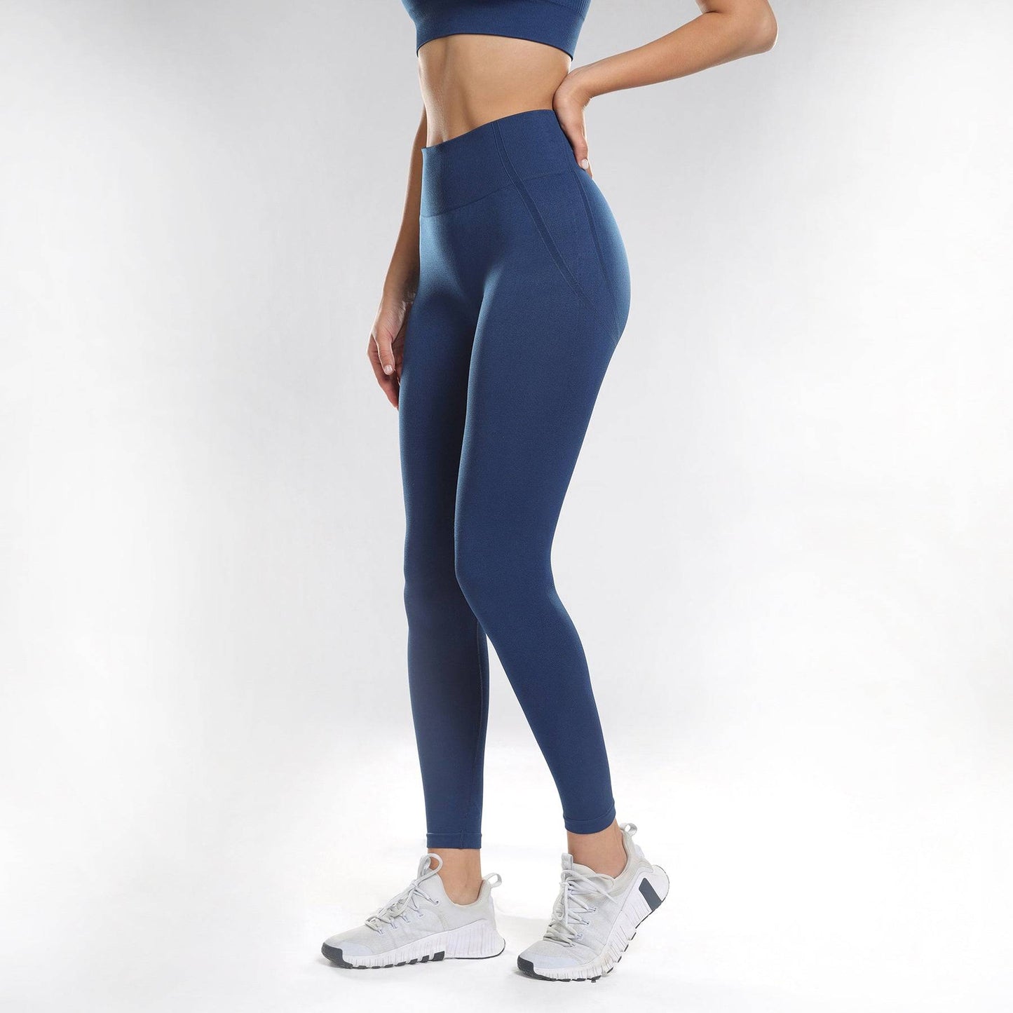 Nova Seamless Sculpt Leggings - Eclipse Blue