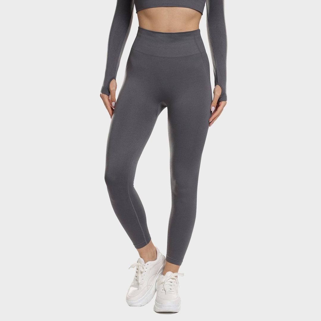 Nova Seamless Sculpt Leggings Grey Stone