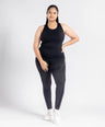 Luna Seamless Tank - Black