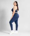 Nova Seamless Sculpt Leggings - Eclipse Blue