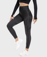 Contour Seamless Leggings - Black Grey