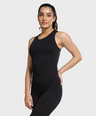 Luna Seamless Tank - Black