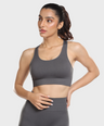Astrid Performance Sports Bra - Grey Stone
